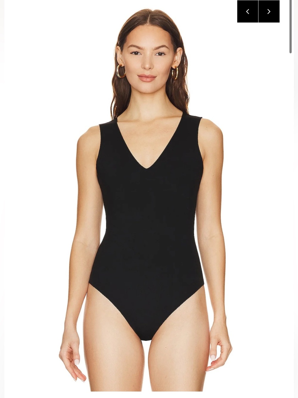 NWT Commando Neoprene Deep V Bodysuit. Size XS